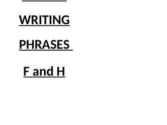 AQA GCSE French F and H Writing Exam