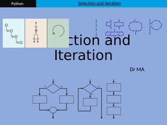 Python selection iteration