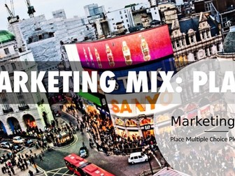 IGCSE Business Marketing Mix Place Topic Resources