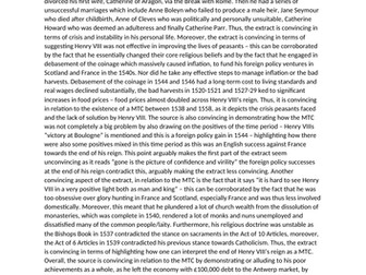 A*Tudor Source Essay AQA 1C A-Level