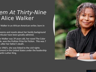 Poem At Thirty Nine by Alice Walker