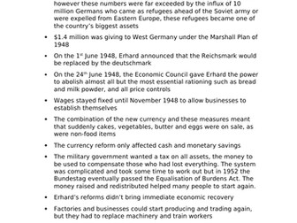 Economy Notes FRG 1949-89