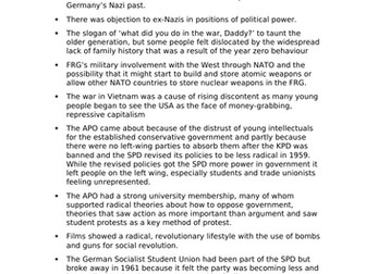 Opposition FRG 1949-89