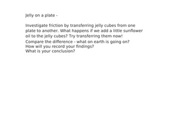 Science experiments Forces