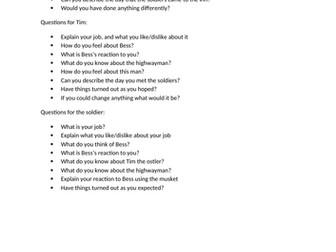 Highwayman characterisation