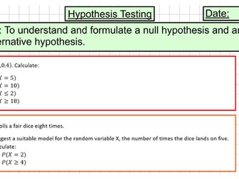 Introduction to Hypothesis Testing (Unit 10 - Introduction to Hypothesis Testing)