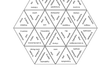 Casa (House in Italian) Tarsia Puzzle