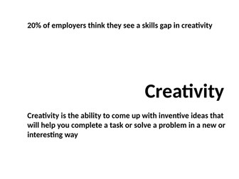 Creativity Lesson