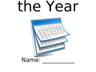 Months of the Year Activities