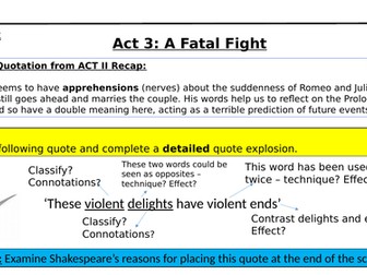 Romeo and Juliet Act 3