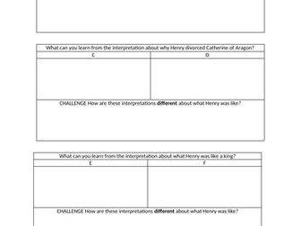 Tudors: Interpretations of Henry VIII