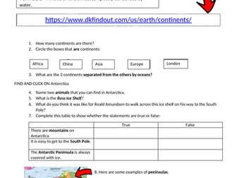 Non-fiction comprehensions DK Findout