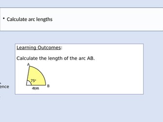 Cirlces - Arc Length