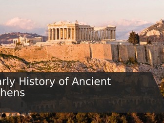 The Early History of Ancient Athens