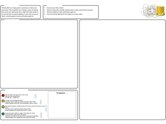 Design challenge sheets