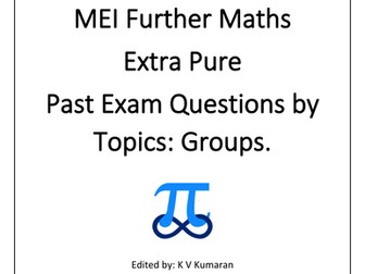 MEI Further Maths Extra Pure: Groups.