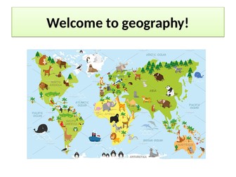 Y6 Open Evening Geography Activity