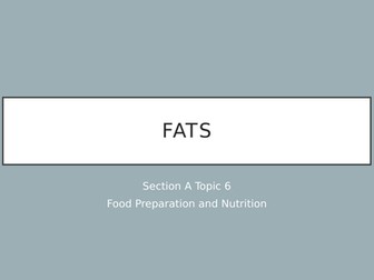 Food Prep and Nutrition Revision Powerpoints for Components in GCSE