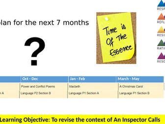 An Inspector Calls Lesson 1