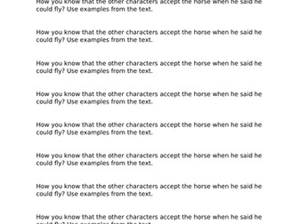 The boy, the mole, the fox and the horse