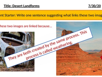 Desert Landforms