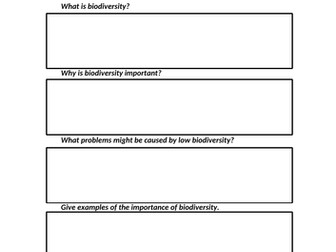 Researching biodiversity