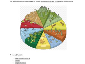 IGCSE Year 7 Biology - Living things in their environment