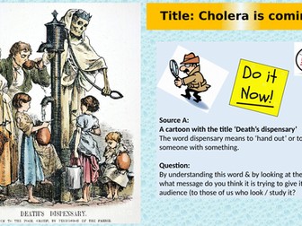 Industrial Period - Cholera is coming!