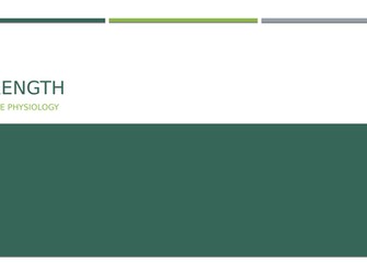 Strength A2 Physical Education