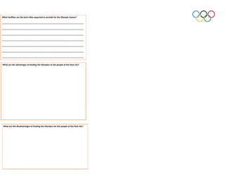 Economics and Commercialism - Olympic Games A2 PE