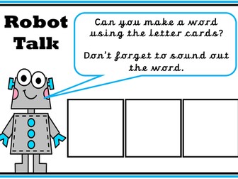 Robot CVC Words