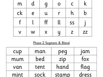 Phonics Assessment Phase 2-6