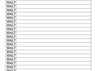 WALT x30 for books - EDITABLE