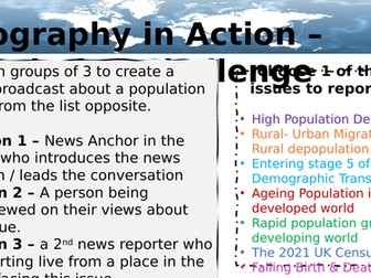 Geography in Action Projects