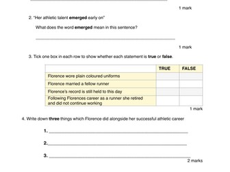 Little Leaders SATS style Questions