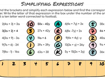 Codebreaker: Simplifying Expressions