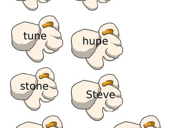 Popcorn Notcorn Words RWI Sets