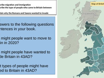 Roman and Viking Migration to Britain