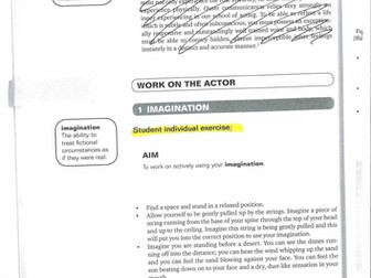 Eduqas GCSE Drama C1 preparation: Intro to devising