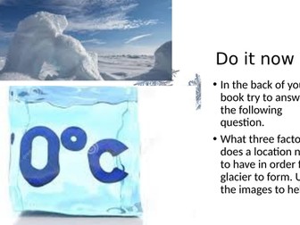 How do glaciers move?