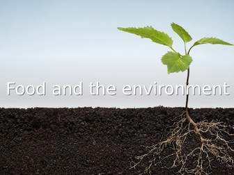 Food and the environment