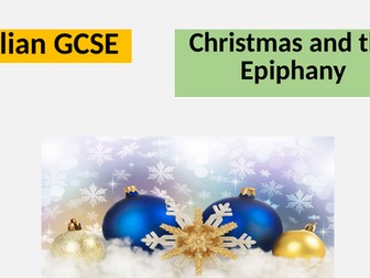 Italian GCSE - Christmas & Epiphany