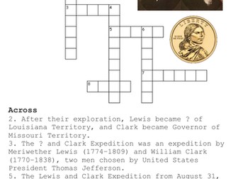 Lewis and Clark Expedition Crossword