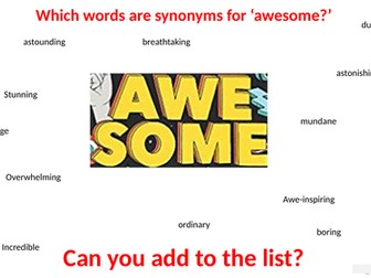 You Are Awesome Guided Reading resource chapters 1-2
