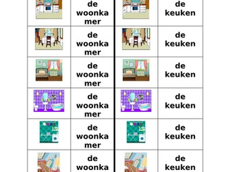 Huis (House in Dutch) Dominoes