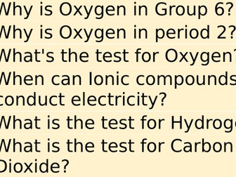 AQA Particle model of matter