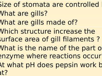 AQA Organic Chemistry