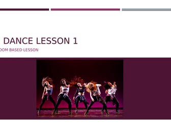 KS3 Dance - Theory Based Lesson