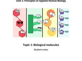 Biological Molecules for Applied Human Biology BTEC Level 3