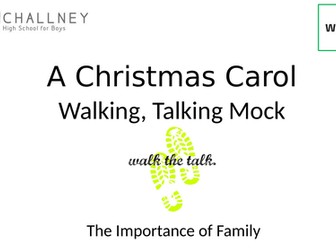 A Christmas Carol Walking Talking Mock Family